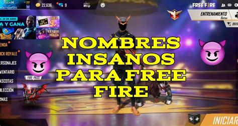 Nombres Para Free Fire INSANOS 2024