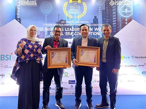 Penghargaan Infobank Isentia Digital Brand Awards 2023 Diraih Bank