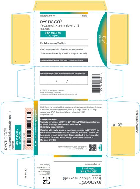 Rystiggo Injection Package Insert