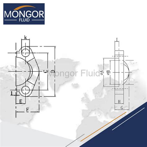 SAE Split Flange Halves Mongor Fluid