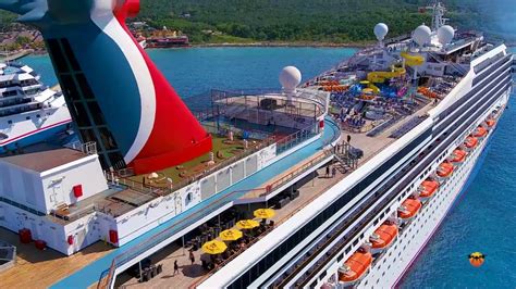 Carnival Cruise Glory Aerial Drone Footage YouTube