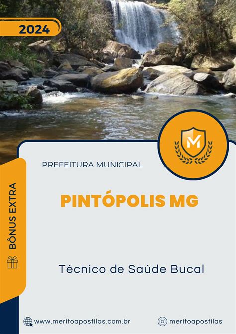 Apostila T Cnico De Sa De Bucal Prefeitura De Pint Polis Mg