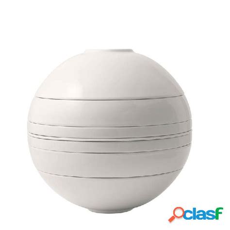 Villeroy Boch Iconic La Boule Black White 7 Pz In Porcellana