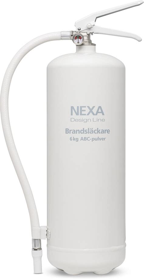 Nexa Brandsläckare Vit 6kg NetOnNet