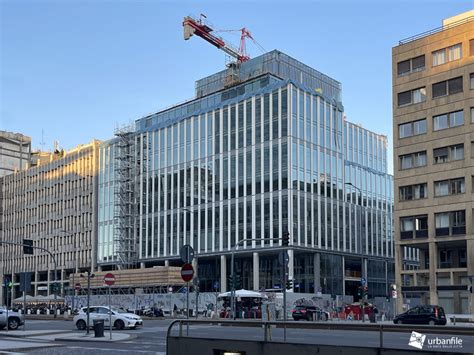 Milano Centrale Cantieri In Via Vittor Pisani Settembre