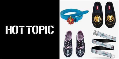 Accessorize The Disney Way With Trendy Belts And Shoes At Hot Topic