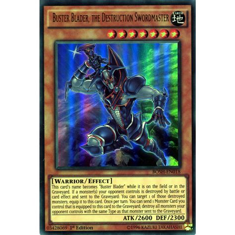 Buster Blader The Destruction Swordmaster Bosh En018