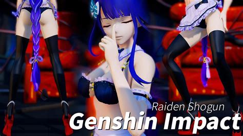 【genshin Impact Mmdraiden Shogun4k 60fps】 Youtube