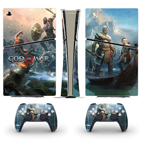 Game God Of War Ps Slim Dial Skin Sticker Decal Cover For Console