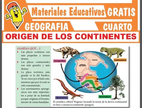 Teoría Geográfica Para Cuarto Grado De Secundaria