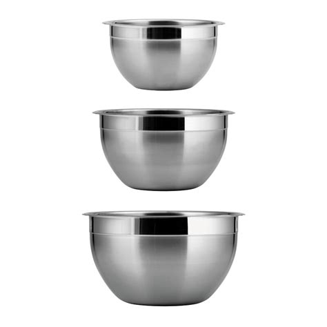 Tramontina Gourmet Piece Stainless Steel Mixing Bowl Set Reviews