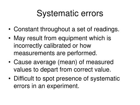 Ppt Introduction To Experimental Errors Powerpoint Presentation Free