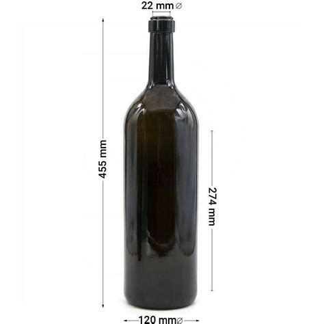 Magnum Bordolese Bottle L Uvag Piece Wine Polsinelli Enologia