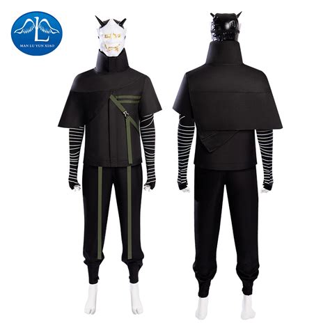 Game Ghostwire Tokyo Coaplay Hannya Cosplay Costume Halloween Costume