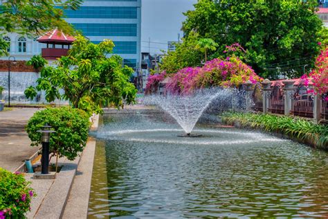 Fountain In Rommaninat Park In Bangkok Thailand Uwe Schwarzbach Flickr