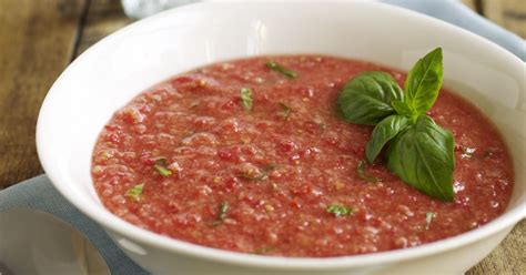 La Recette Facile Du Gaspacho Au Concombre Poivron Et Basilic