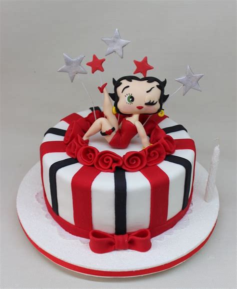 Betty Boop Cake By Violeta Glace Bolos Decorados Bolo