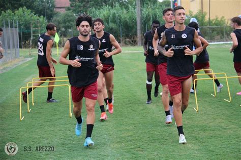 Ss Arezzo Il Programma Di Allenamento Della Settimana