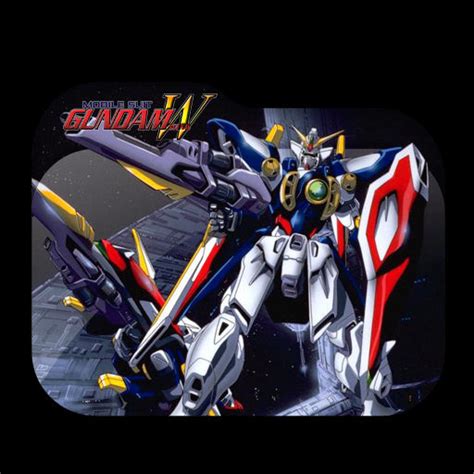 Mobile Suit Gundam Wing Folder Icon V2 By Tatas18 On Deviantart