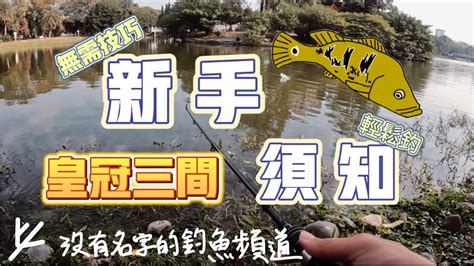 『新手釣魚』觀光點總是打龜？看過來 教你新手作弊大法！！！皇冠三間拉爽爽 村長 Fishing 熱門 路亞 釣魚 皇冠三間新手