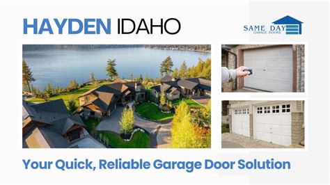 Hayden Idaho Garage Doors Repair Installation And Replacement