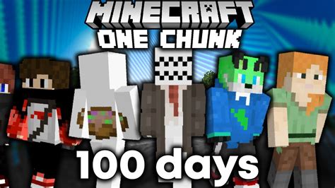 Minecraft Days But In One Chunk Gone Wrong Youtube