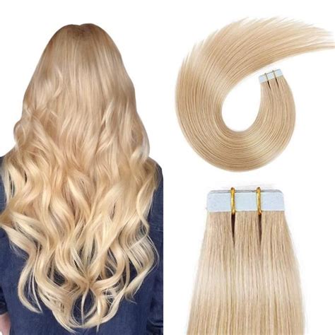 20Pcs Extensions de cheveux Adhesive Bande Adhésive Ruban Adhésif Tape