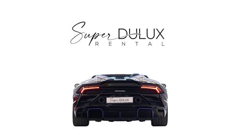 Lamborghini Huracan Evo Spyder – Super Dulux Rental