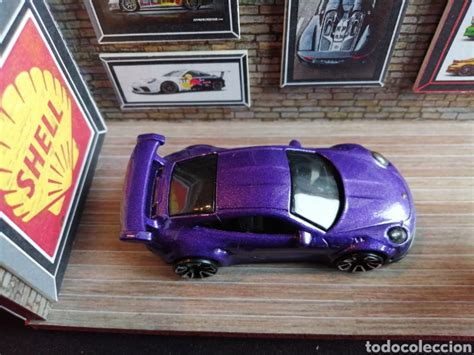 Hot Wheels Porsche Gt Rs Morado Hot Wheel Vendu En Vente Directe