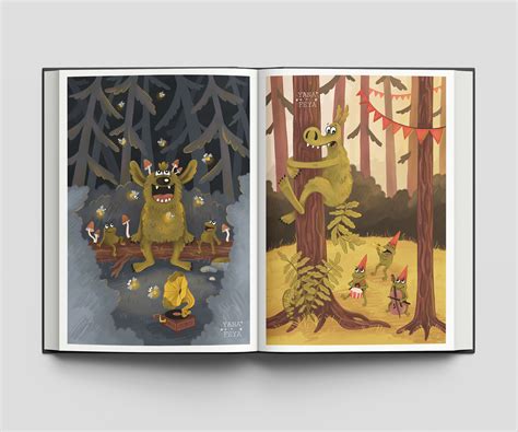 Forest monsters :: Behance