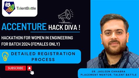 Accenture Hack Diva Hackathon For Women In Engineering 2024 Batch