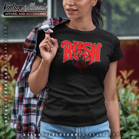 Rush Band Logo Shirt - Vintagenclassic Tee