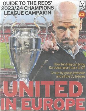 Manchester United In Europe Magazine Subscription