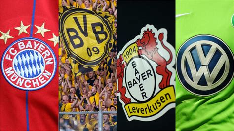 The German Bundesliga teams that have never been relegated