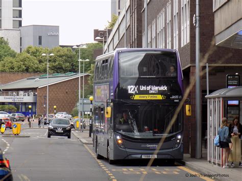 National Express Coventry 6960 YX68 USL Enviro 400 MMC Josh S