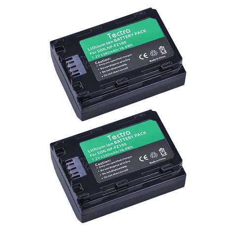 Pcs Mah Np Fz Np Fz Npfz Batteries For Sony Ilce Bc