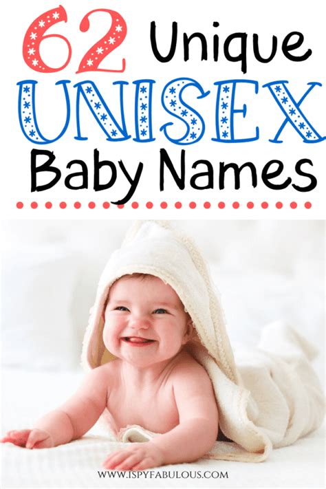 60+ Unique Unisex Names Everyone Will Love! - I Spy Fabulous