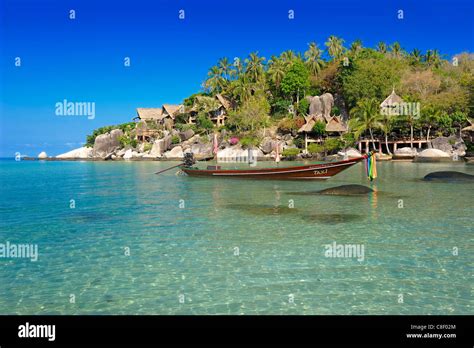 Longtail Boat Koh Tao Cabana Hotel Sai Ree Beach Koh Tao