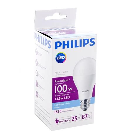 Foco De Luz Blanca Omnidireccional Philips Led Watts Walmart