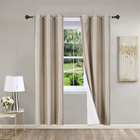 K86 Drapes For Bedroom Large Window Sliding Door 2 panels 95" inch Length Blocking Sun Light 100 ...