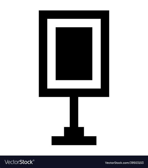 Billboard Royalty Free Vector Image Vectorstock