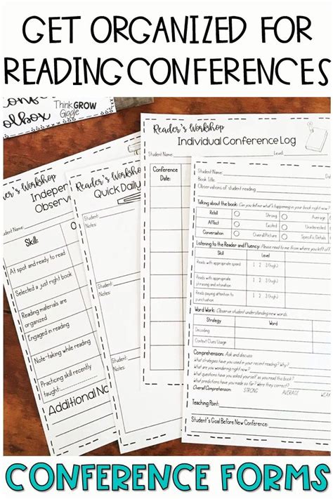 Independent Reading Conference Form Comprehension Checklist Conferring