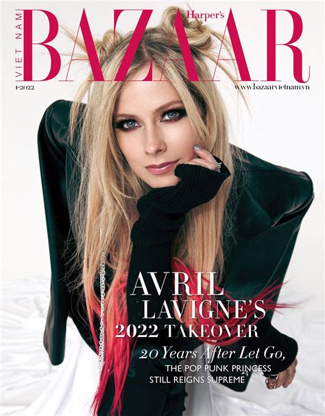 Avril Lavigne For Harpers Bazaar Vietnam 2022 Avril Lavigne Photo