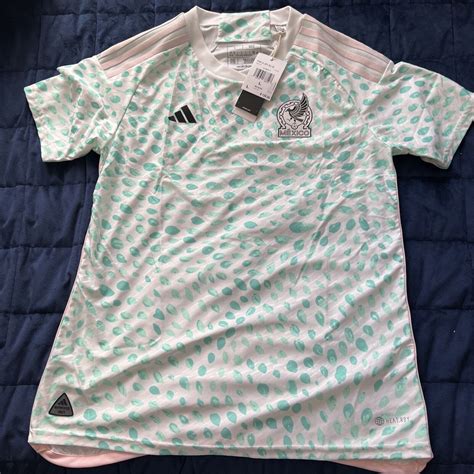 Adidas Mexico Women S Team 23 Away Authentic Jersey World Cup Ht4194 Size L 120 Ebay