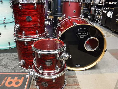 Mapex Saturn V Mh Studioease Pc Shell Pack Red Strata Reverb