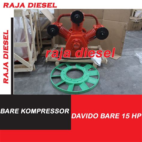 Jual Davido Kepala Kompresor Hp Bare Air Compressor Headpump Hp