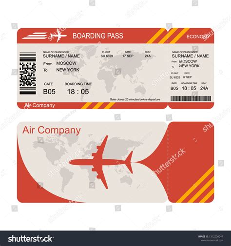 7,311 Blank Flight Ticket Royalty-Free Images, Stock Photos & Pictures ...