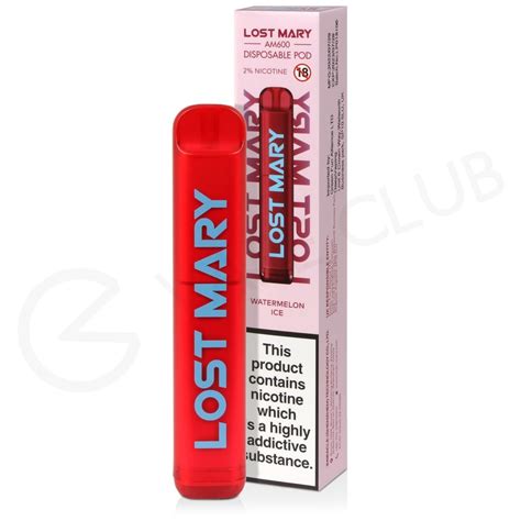 Watermelon Ice Lost Mary AM600 Disposable Vape