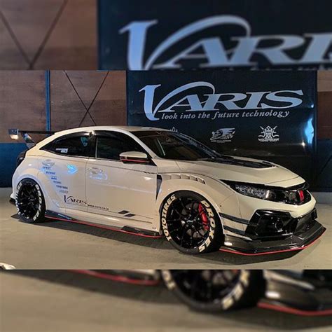 Varis Carbon Fiber Widebody Kit Honda Civic Type R Fk8 2 0t K20c1 2017 Civic Type R Parts