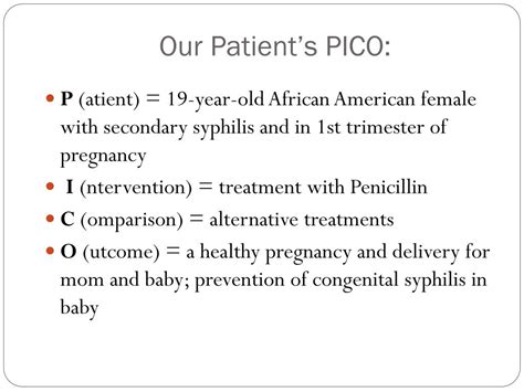 Ppt Session I Evidence Based Medicine And Pico Clinical Question